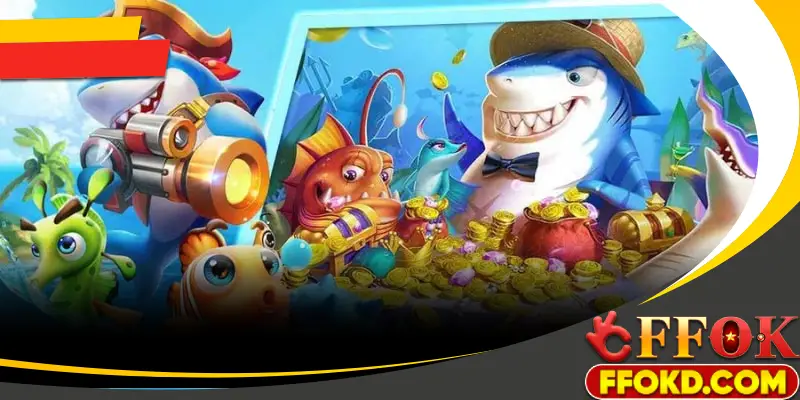 Bắn cá rồng xanh tựa game hot của nhà cái FFOK